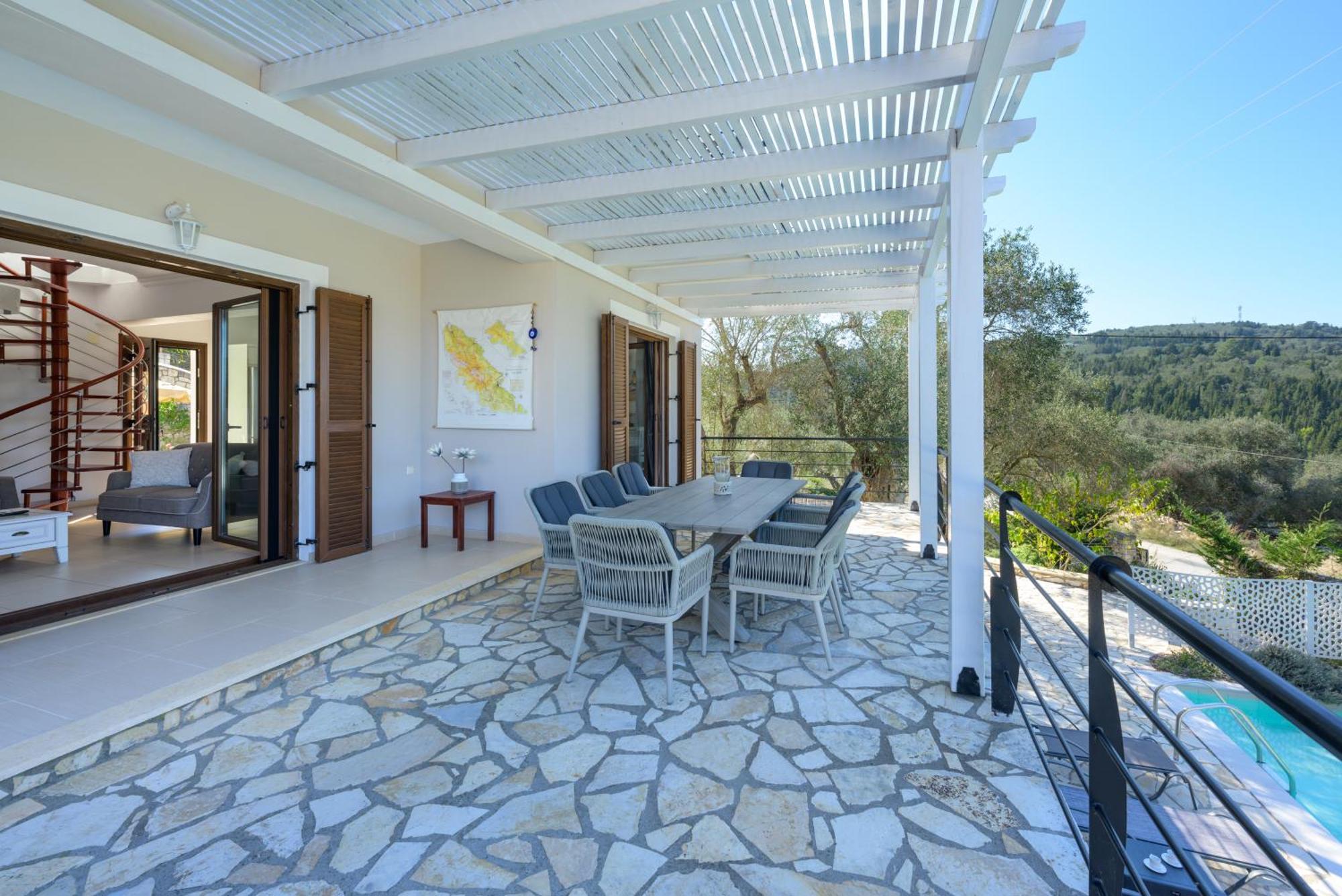 Villa Bougarini Haven Family Villa Rock Pool Oasis Ieromonachos Eksteriør billede