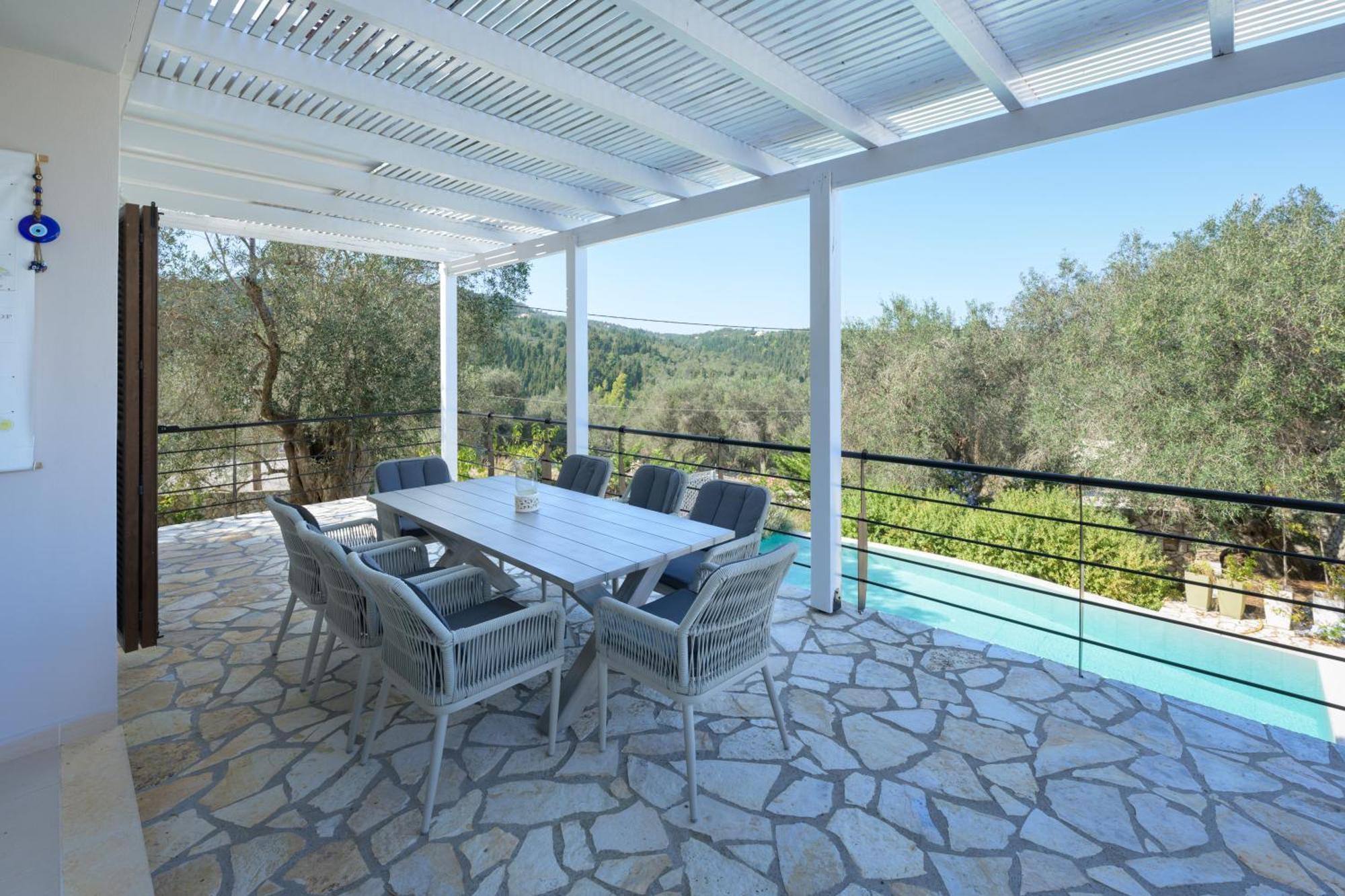 Villa Bougarini Haven Family Villa Rock Pool Oasis Ieromonachos Eksteriør billede